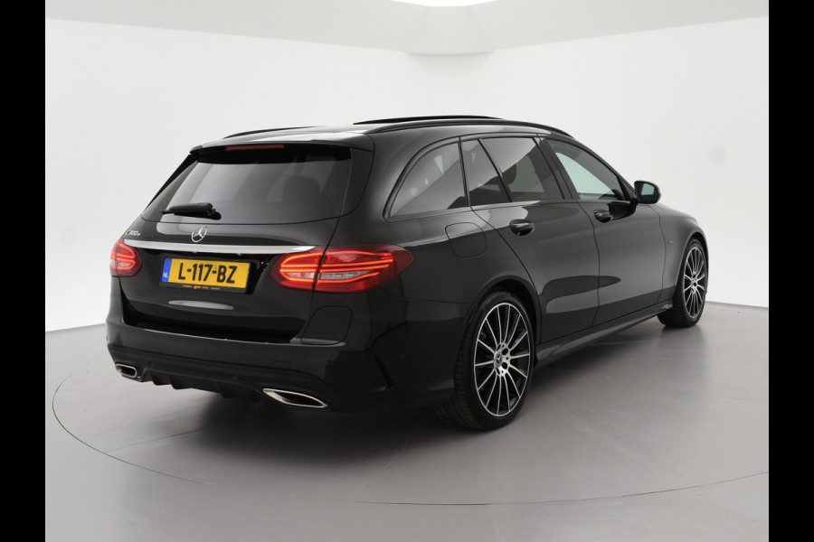 Mercedes-Benz C-Klasse Estate 300e 320 PK PLUG-IN - AMG NIGHT + BURMESTER | LUCHTVERING | PANORAMA | DISTRONIC+ | SFEERVERL.