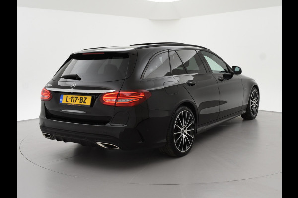 Mercedes-Benz C-Klasse Estate 300e 320 PK PLUG-IN - AMG NIGHT + BURMESTER | LUCHTVERING | PANORAMA | DISTRONIC+ | SFEERVERL.