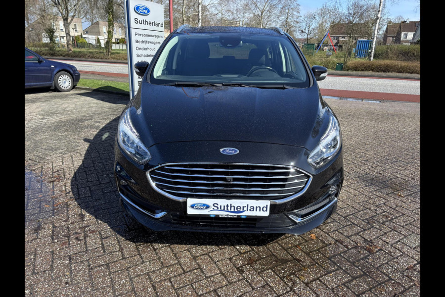 Ford S-Max 2.5 FHEV Titanium 190pk | AGR-stoelen | Adaptive cruise control | Sony audio | Achteruitrijcamera | Stoelverwarming | SYNC 3 Navigatie | Complete historie