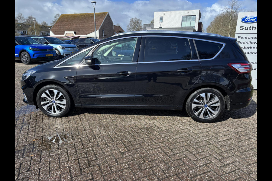 Ford S-Max 2.5 FHEV Titanium 190pk | AGR-stoelen | Adaptive cruise control | Sony audio | Achteruitrijcamera | Stoelverwarming | SYNC 3 Navigatie | Complete historie