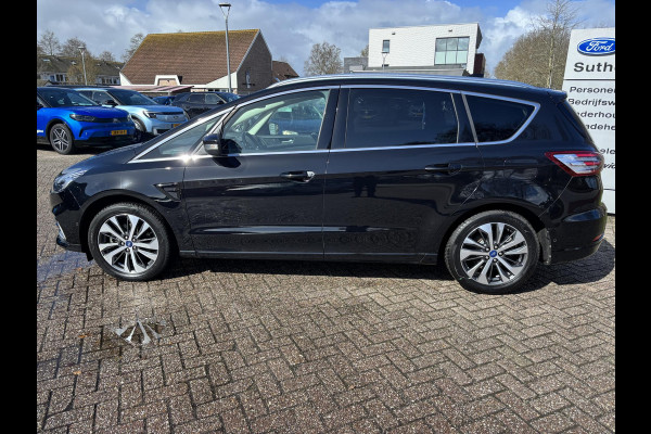 Ford S-Max 2.5 FHEV Titanium 190pk | AGR-stoelen | Adaptive cruise control | Sony audio | Achteruitrijcamera | Stoelverwarming | SYNC 3 Navigatie | Complete historie
