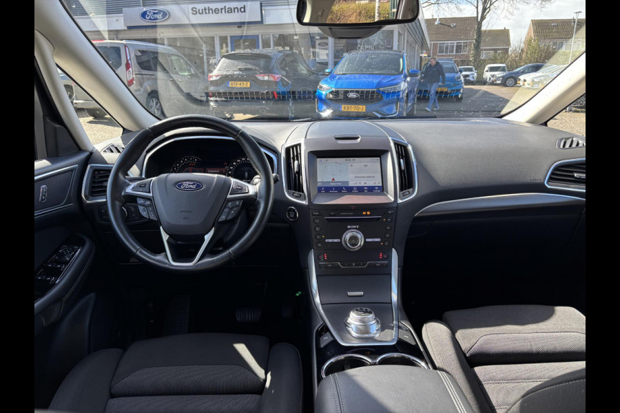 Ford S-Max 2.5 FHEV Titanium 190pk | AGR-stoelen | Adaptive cruise control | Sony audio | Achteruitrijcamera | Stoelverwarming | SYNC 3 Navigatie | Complete historie