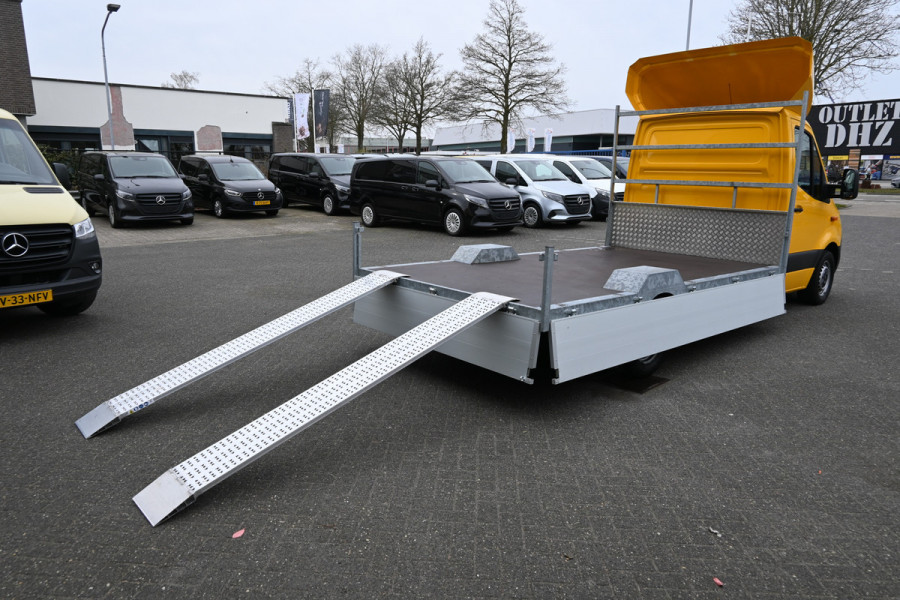 Mercedes-Benz Sprinter 315 CDI L2 FWD Open laadbak 75 cm hoogte Climate control, Apple Carplay/Android Auto