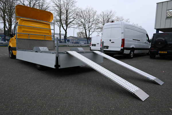 Mercedes-Benz Sprinter 315 CDI L2 FWD Open laadbak 75 cm hoogte Climate control, Apple Carplay/Android Auto