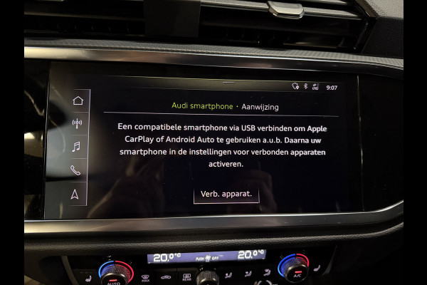 Audi Q3 35 TFSI Advanced | Panoramadak | Elektr. trekhaak | Sfeerverlichting | B&O | Camera | Full LED | Carplay