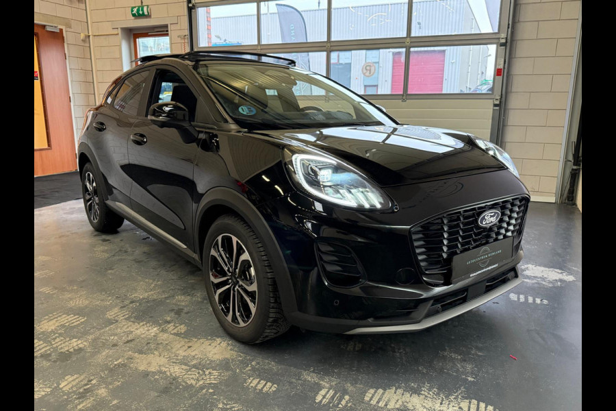 Ford Puma 1.0 EcoBoost Hybrid Titanium Automaat, Stoel/Stuurverwarming, Panoramadak