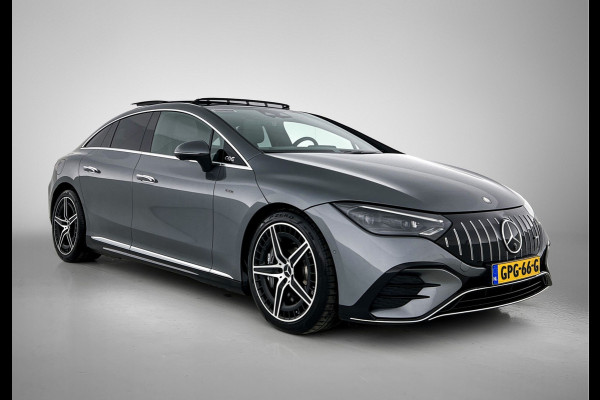 Mercedes-Benz EQE AMG 43 4MATIC 90 kWh Panoramadak | Memory Pakket | Rode gordels |  Burmester Inclusief 24 maanden Mercedes-Benz Certified garantie voor Europa.