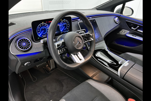 Mercedes-Benz EQE AMG 43 4MATIC 90 kWh Panoramadak | Memory Pakket | Rode gordels |  Burmester Inclusief 24 maanden Mercedes-Benz Certified garantie voor Europa.