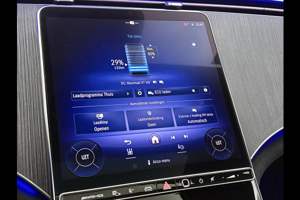 Mercedes-Benz EQE AMG 43 4MATIC 90 kWh Panoramadak | Memory Pakket | Rode gordels |  Burmester Inclusief 24 maanden Mercedes-Benz Certified garantie voor Europa.