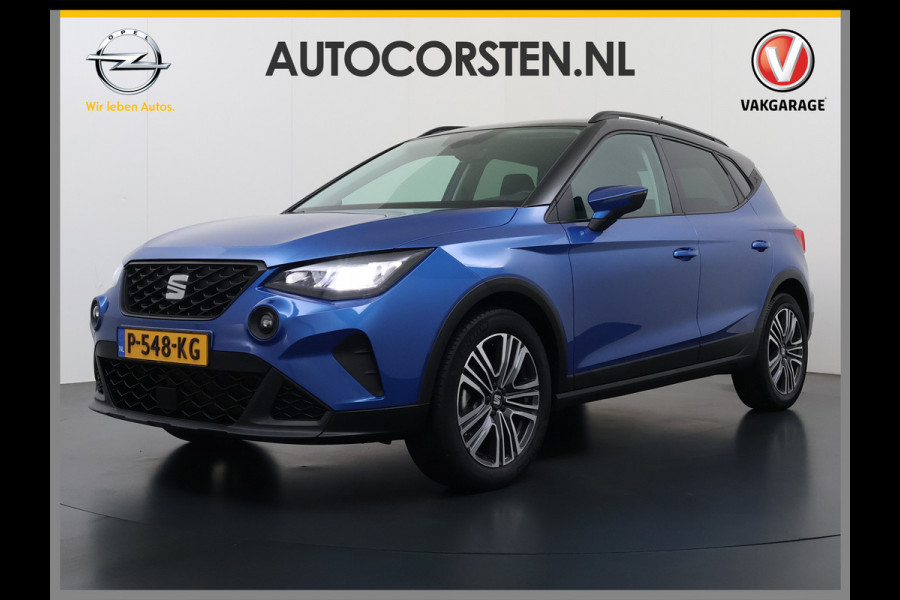 Seat Arona 1.0TSI NW Model Two-Tone Navi* Draadloos-Apple Carplay Android PDC Cruise Control ECC Style Lmv Privacy Glas Regen-Lichtsensor Isofix DAB Bluetooth Led 1e Eigenaar Origineel Nederlandse Auto