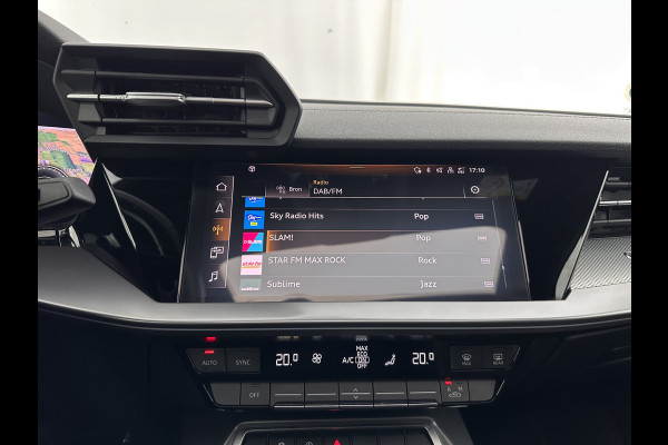 Audi A3 Limousine 35 TFSI S-Line Edition (INCL-BTW) Aut. *PANO | LEATHER-FABRIC | FULL-LED | AMBIENTLIGHT | SPORTSEATS | DIGI-COCKPIT | NAVI-FULLMAP | PRIVACYGLASS | SHIFTPADDLES | DAB+ | ADAPTIVE-CRUISE | 17"ALU*