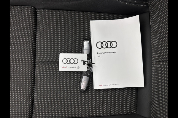 Audi A3 Limousine 35 TFSI S-Line Edition (INCL-BTW) Aut. *PANO | LEATHER-FABRIC | FULL-LED | AMBIENTLIGHT | SPORTSEATS | DIGI-COCKPIT | NAVI-FULLMAP | PRIVACYGLASS | SHIFTPADDLES | DAB+ | ADAPTIVE-CRUISE | 17"ALU*
