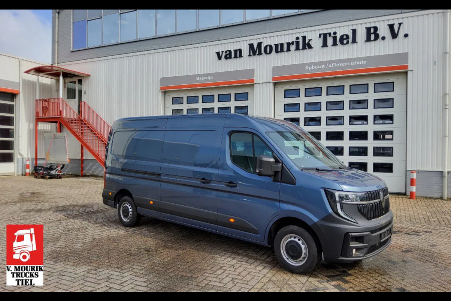 Renault Master 170.35 L3H2 - V-34-LFG - GESLOTEN - BLAUW METALLIC - EURO 6 - BPM VRIJ!