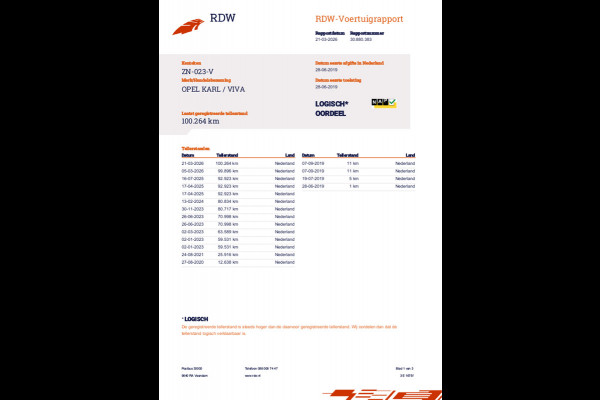 Opel KARL 1.0 ecoFLEX Innovation nap 5 drs dealer onderhouden BOMVOL