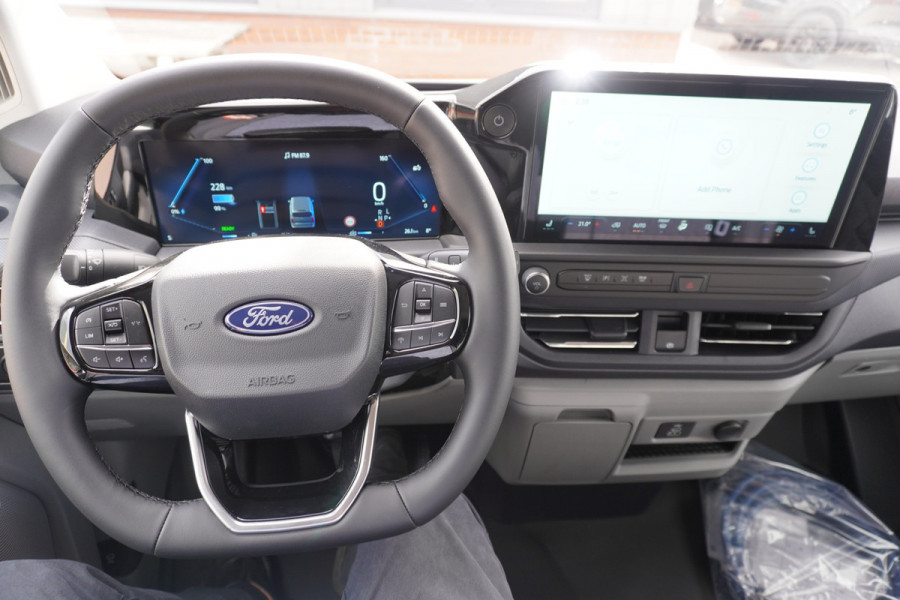 Ford E-Transit Cust. 320L L2H1 Limited 65 kWh Automaat met Powerpack Nr. V044 | Airco | Cruise | Apple CP- Android auto | Trekhaak
