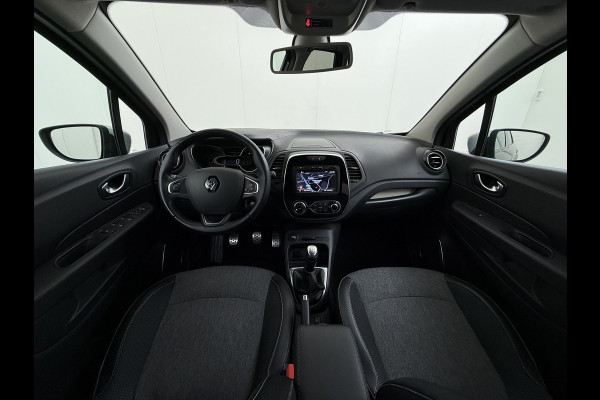 Renault Captur T 90pk Intens Navi Ecc Cruise Control Two-Tone Pdc Keyless 0.9 TCe Lmv 17" Led Regen-Lichtsensor Isofix Bluetooth Privacy Glas Mooie en complete Renault Captur 1148kg licht