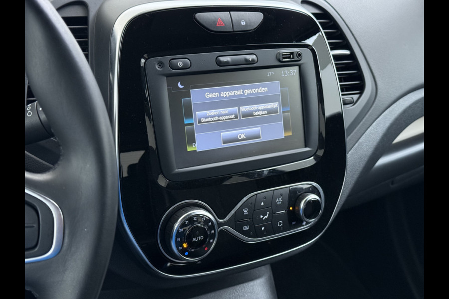Renault Captur T 90pk Intens Navi Ecc Cruise Control Two-Tone Pdc Keyless 0.9 TCe Lmv 17" Led Regen-Lichtsensor Isofix Bluetooth Privacy Glas Mooie en complete Renault Captur 1148kg licht