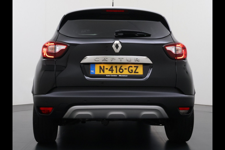 Renault Captur T 90pk Intens Navi Ecc Cruise Control Two-Tone Pdc Keyless 0.9 TCe Lmv 17" Led Regen-Lichtsensor Isofix Bluetooth Privacy Glas Mooie en complete Renault Captur 1148kg licht