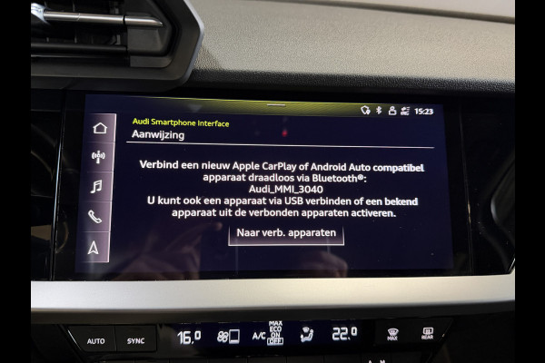 Audi A3 Sportback 30 TFSI Business edition | Nieuw model | Virtual cockpit | Carplay | Full LED | Sportstoelen