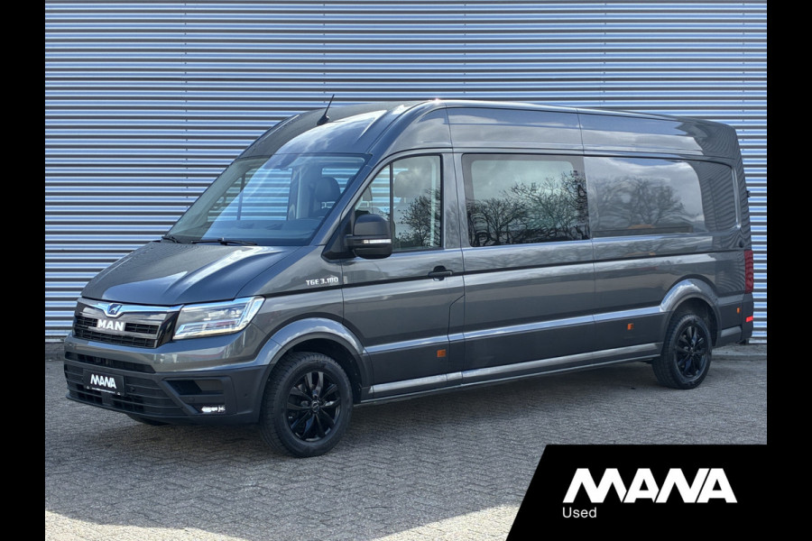 MAN TGE 3.180 L4H3 DC 6 Zits Automaat LED Trekhaak Clima Carplay Stoelverwarming Stuurverwarming