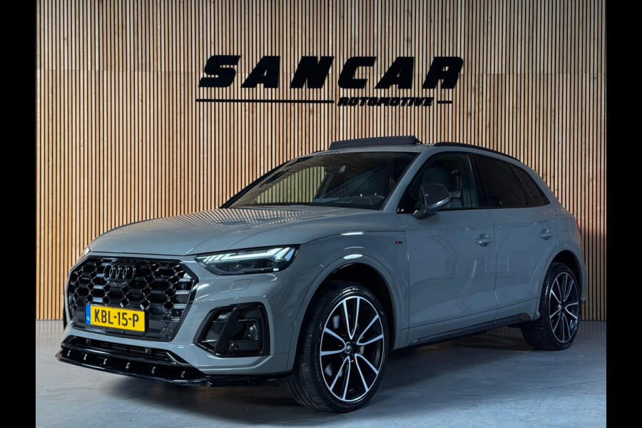 Audi Q5 55 TFSI e S-Line Quatro PANO|RS ZETELS|B&O|HUD|360 CAM|AMBIENT|E-ZETELS|21 INCH LMV