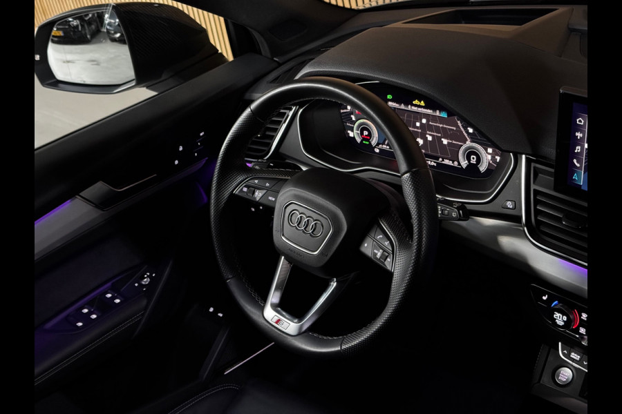Audi Q5 55 TFSI e S-Line Quatro PANO|RS ZETELS|B&O|HUD|360 CAM|AMBIENT|E-ZETELS|21 INCH LMV