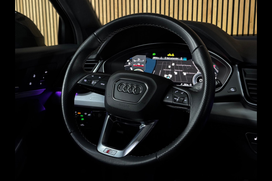 Audi Q5 55 TFSI e S-Line Quatro PANO|RS ZETELS|B&O|HUD|360 CAM|AMBIENT|E-ZETELS|21 INCH LMV