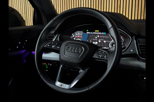 Audi Q5 55 TFSI e S-Line Quatro PANO|RS ZETELS|B&O|HUD|360 CAM|AMBIENT|E-ZETELS|21 INCH LMV