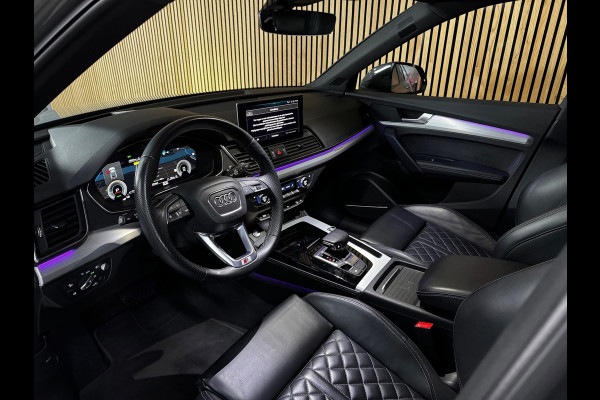 Audi Q5 55 TFSI e S-Line Quatro PANO|RS ZETELS|B&O|HUD|360 CAM|AMBIENT|E-ZETELS|21 INCH LMV