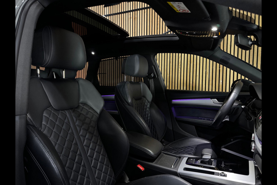 Audi Q5 55 TFSI e S-Line Quatro PANO|RS ZETELS|B&O|HUD|360 CAM|AMBIENT|E-ZETELS|21 INCH LMV