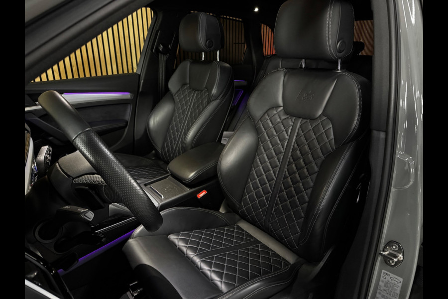 Audi Q5 55 TFSI e S-Line Quatro PANO|RS ZETELS|B&O|HUD|360 CAM|AMBIENT|E-ZETELS|21 INCH LMV