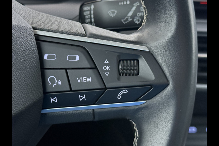 Seat Leon Sportstourer 1.5T 131pk NWE Model Trekhaak Camera Adaptive-Cruise Navi Ecc Virtual Cockpit Apple Carplay/Android Auto Pdc Style  Lmv Led DAB Keyless Isofix Front assist Regensensor Bluetooth Rijstrooksensor 1e Eigenaar Origineel Nederlandse Auto
