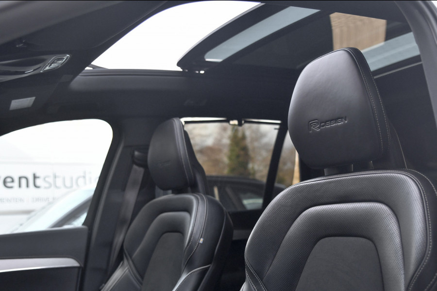 Volvo XC90 2.0 T8 Twin Engine AWD R-Design Polestar+. Pano, Luchtv, 7P, HUD, Memory, 360, H/K, Pilot assist, Trekh, Keyless, 22''!