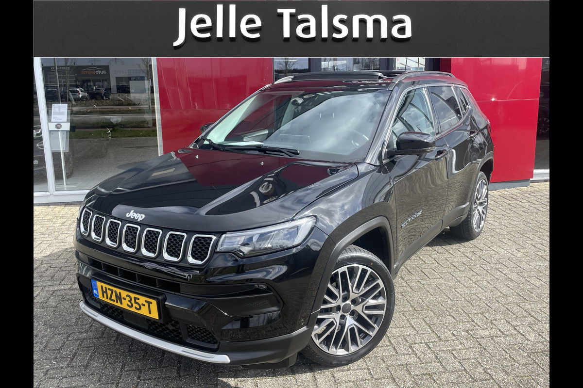 Jeep Compass 1.5T e-Hybrid Limited | Panorama-dak | 360 Camera | Stoel/stuurwielverwarming