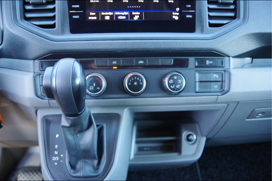 Volkswagen Crafter 35 2.0 TDI L3H2 3-ZITS, 140PK AUT. STANDKACHEL, GEV. ERGO COMFORT STOEL, CRUISE, NAVI, AIRCO