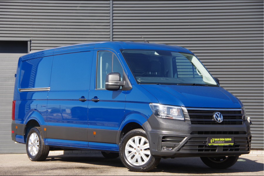 Volkswagen Crafter 35 2.0 TDI L3H2 3-ZITS, 140PK AUT. STANDKACHEL, GEV. ERGO COMFORT STOEL, CRUISE, NAVI, AIRCO