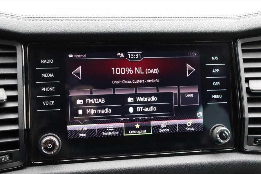 Škoda Kodiaq 1.5 TSI Sportline Business schuifdak stuur+stoelverw. el.klep+trekhaak canton