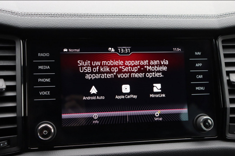 Škoda Kodiaq 1.5 TSI Sportline Business schuifdak stuur+stoelverw. el.klep+trekhaak canton