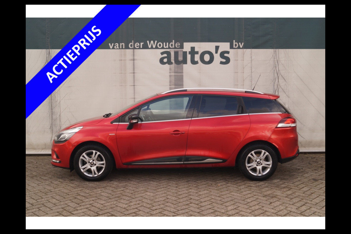 Renault Clio Estate 0.9 TCe 90pk Limited -NAVI-AIRCO-PDC-TREKHAAK-LED-