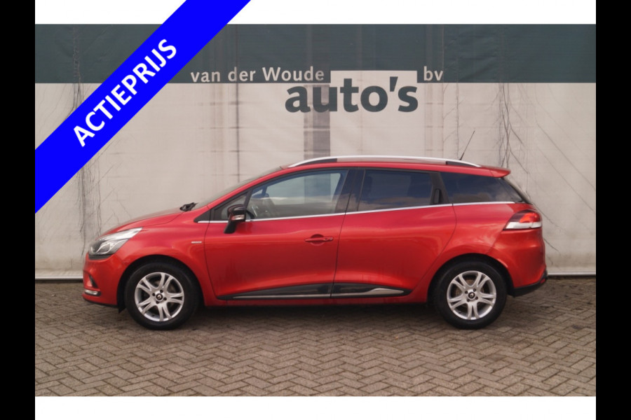 Renault Clio Estate 0.9 TCe 90pk Limited -NAVI-AIRCO-PDC-TREKHAAK-LED-