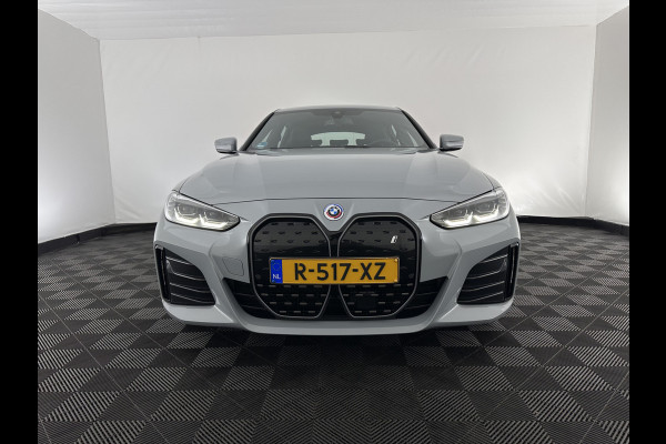 BMW i4 eDrive40 84 kWh M-Sport *M50 JAHRE* [ 3-Fase-11 kW ] {SOH-96%} (INCL-BTW) *LEATHER-ALCANTARA | FULL-LED | ADAPTIVE-CRUISE | HEATED-SPORTSEATS | CAMERA | DAB | DIGI-COCKPIT | NAVI-FULLMAP | AMBIENT-LIGHT | ECC | PDC | CARPLAY | KEYLESS | SHIFTPADDLES | 18