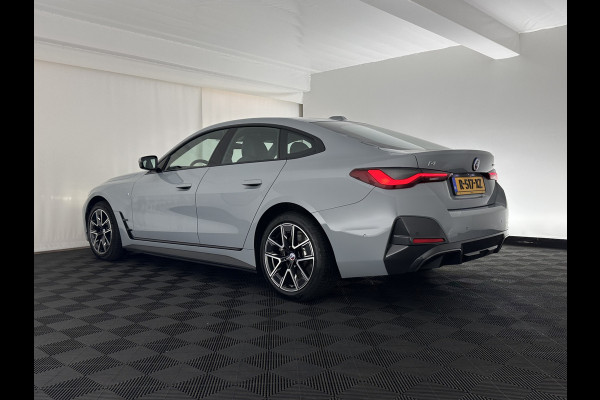 BMW i4 eDrive40 84 kWh M-Sport *M50 JAHRE* [ 3-Fase-11 kW ] {SOH-96%} (INCL-BTW) *LEATHER-ALCANTARA | FULL-LED | ADAPTIVE-CRUISE | HEATED-SPORTSEATS | CAMERA | DAB | DIGI-COCKPIT | NAVI-FULLMAP | AMBIENT-LIGHT | ECC | PDC | CARPLAY | KEYLESS | SHIFTPADDLES | 18