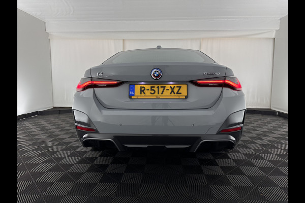 BMW i4 eDrive40 84 kWh M-Sport *M50 JAHRE* [ 3-Fase-11 kW ] {SOH-96%} (INCL-BTW) *LEATHER-ALCANTARA | FULL-LED | ADAPTIVE-CRUISE | HEATED-SPORTSEATS | CAMERA | DAB | DIGI-COCKPIT | NAVI-FULLMAP | AMBIENT-LIGHT | ECC | PDC | CARPLAY | KEYLESS | SHIFTPADDLES | 18