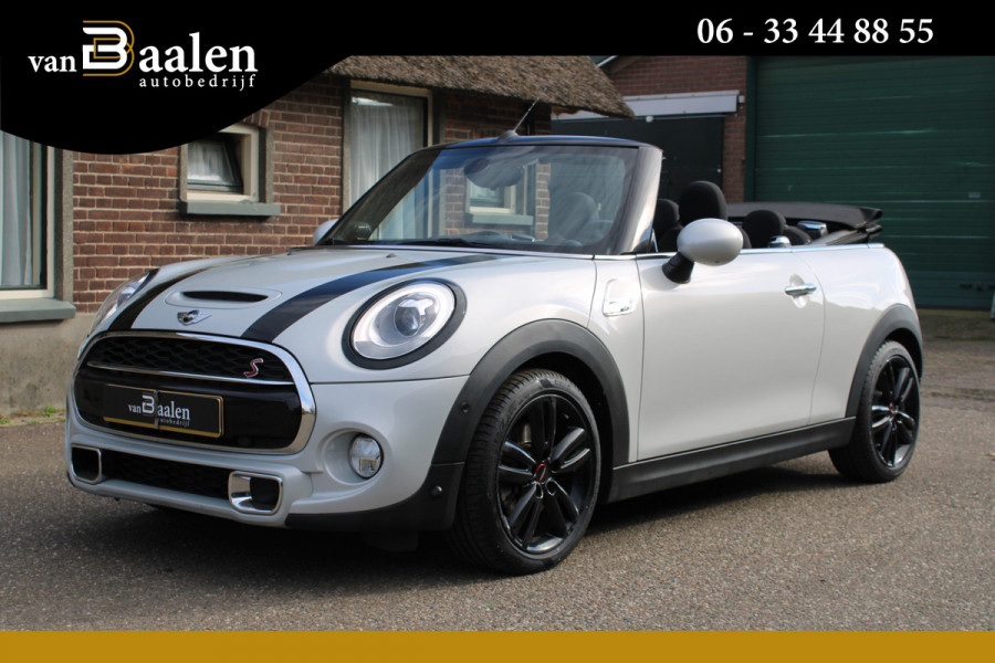 MINI Cabrio 2.0 Cooper S 192Pk JCW AUTOMAAT XENON UNION JACK NAVI ECC 96000KM!!!