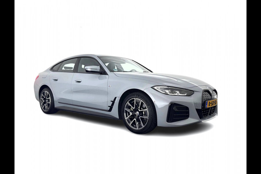 BMW i4 eDrive40 84 kWh M-Sport *M50 JAHRE* [ 3-Fase-11 kW ] {SOH-96%} (INCL-BTW) *LEATHER-ALCANTARA | FULL-LED | ADAPTIVE-CRUISE | HEATED-SPORTSEATS | CAMERA | DAB | DIGI-COCKPIT | NAVI-FULLMAP | AMBIENT-LIGHT | ECC | PDC | CARPLAY | KEYLESS | SHIFTPADDLES | 18