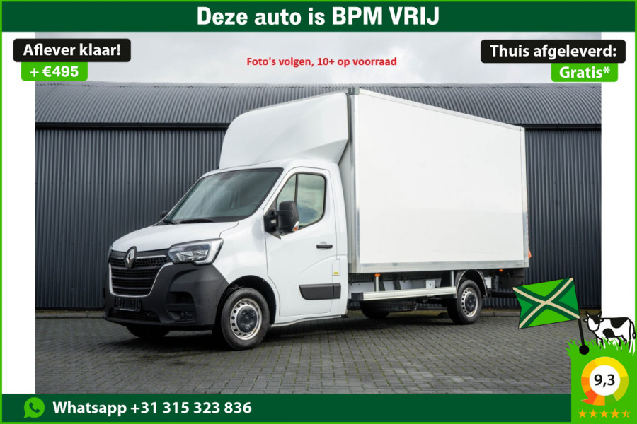 Renault Master 2.3dCi | Bakwagen met Laadklep | LED | Carplay | Camera | Cruise