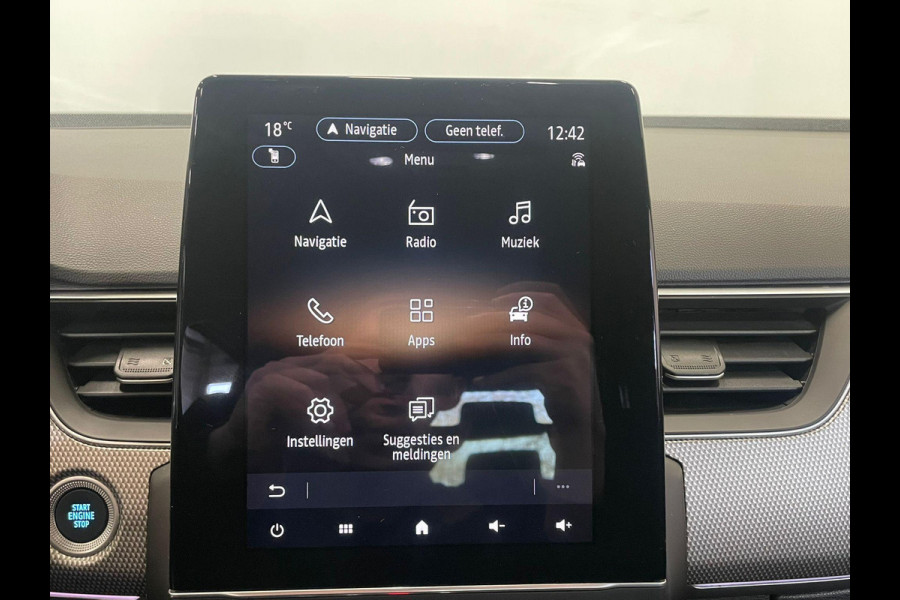 Renault Arkana 1.6 E-Tech Hybrid 145pk Techno Airco ECC Navi Carplay Full LED PDC VA + Camera Cruise Control Half Leder