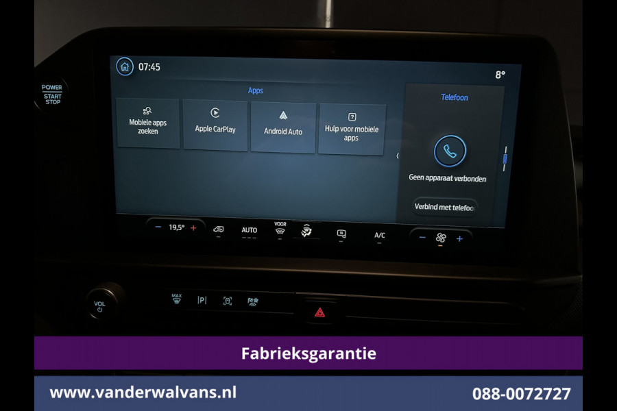 Ford Transit Custom 2.0 TDCI 111pk LH1 Fabrieksgarantie Euro6 Airco | Camera | LED | Apple Carplay | Cruisecontrol Android Auto, Verwarmde voorruit, Parkeersensoren, Bijrijdersbank