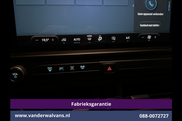 Ford Transit Custom 2.0 TDCI 111pk LH1 Fabrieksgarantie Euro6 Airco | Camera | LED | Apple Carplay | Cruisecontrol Android Auto, Verwarmde voorruit, Parkeersensoren, Bijrijdersbank