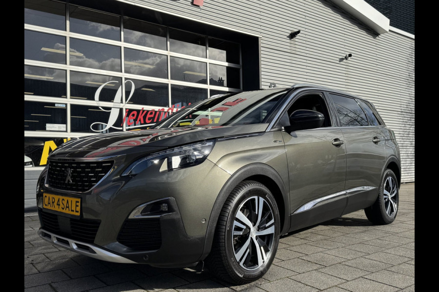 Peugeot 5008 1.2 PureTech GT-Line 7P - AUTOMAAT I Panorama dak I Navigatie / Apple CarPlay I 1/2 Leer I Sport pakket I Dealer ond.